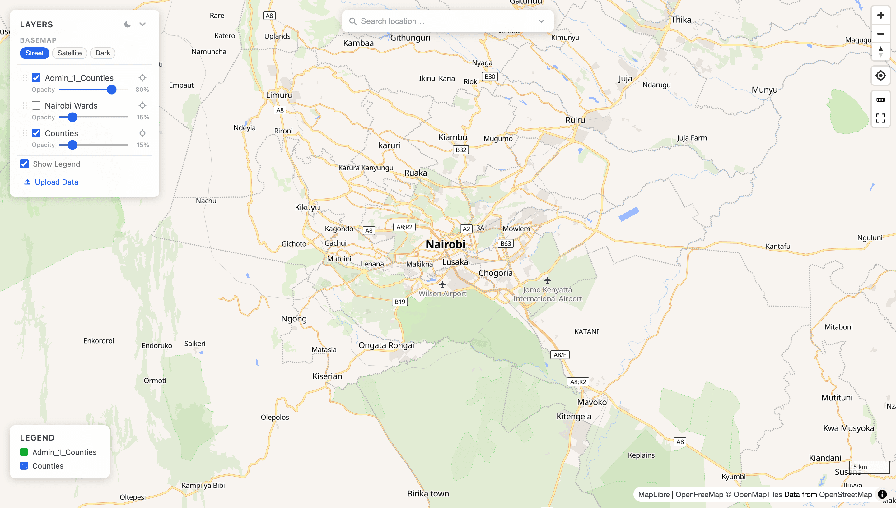 geo-stack — Open-Source Geospatial Infrastructure screenshot